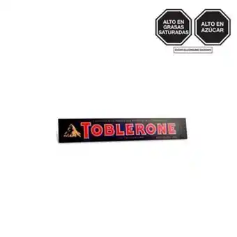 Tottus Chocolate toblerone negro x 100gr oferta