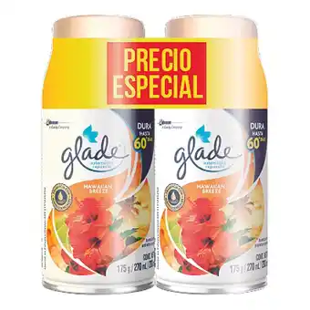 Tottus Glade automático repuesto 270 ml oferta