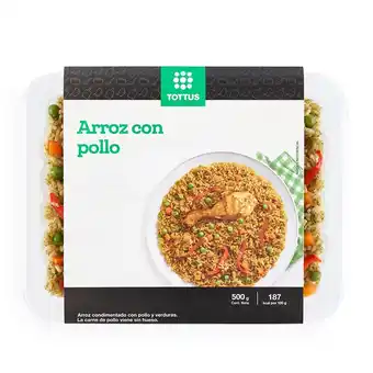 Tottus Arroz con pollo oferta