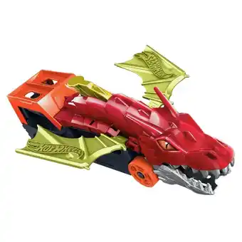 Tottus Hot wheels large scales remolque de dragon oferta
