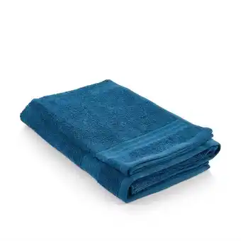 Tottus Set toalla mano y bano bas azu oferta