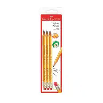 Tottus Lapiz amarillo triangular x 6 unds oferta