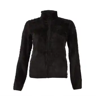 Tottus Polera mujer talla l negro polar peludo oferta