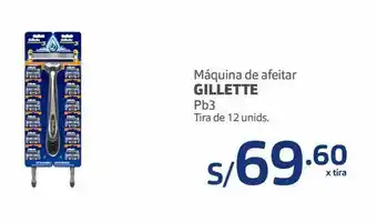 Makro Máquina de afeitar gillette pb3 tira de 12 unids. oferta