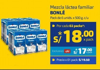 Makro Mezcla láctea familiar bonlé oferta