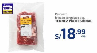 Makro Pescuezo feteado congelado x kg. ternez profesional oferta