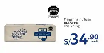 Makro Margarina multiuso master unid. x 2.5 kg. oferta