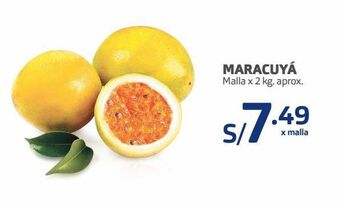 Makro Maracuyá malla x 2 kg. aprox. oferta