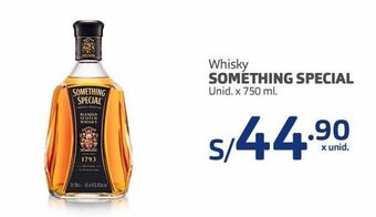 Makro Whisky something special unid. x 750 ml oferta