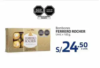 Makro Bombones ferrero rocher unid x 100 g oferta