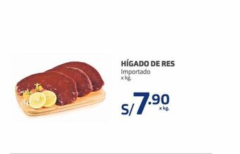 Makro Hígado de res importado x kg oferta