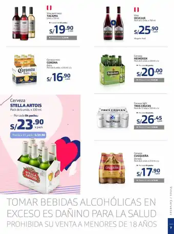 Makro Cerveza heineken pack de 6 unids oferta