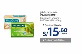 Makro Jabón de tocador palmolive pack de 6 unids oferta