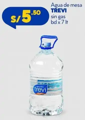Agua de Mesa Trevi 7lt