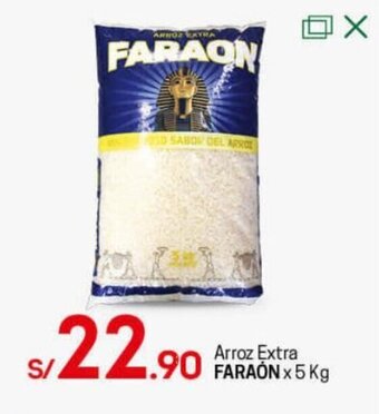 Tottus Arroz Extra Faraon 5kg oferta