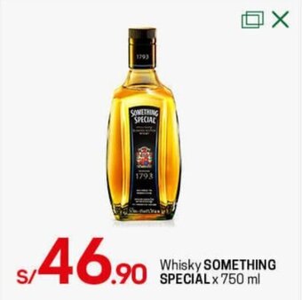 Tottus Whisky Something Special 750ml oferta