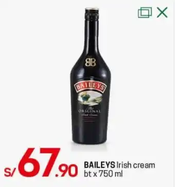 Tottus Bailey's Irish Cream 750ml oferta