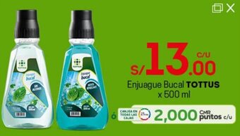 Tottus Enjuague Bucal Tottus 500ml oferta