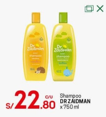 Tottus Shampoo Dr Zaidman 750ml oferta