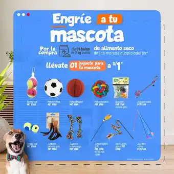 Plaza Vea Juguete para tu mascota oferta