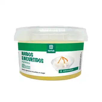 Tottus Nabos encurtidos tottus 320gr oferta