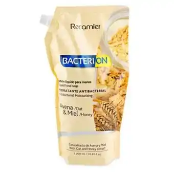 Tottus Jabón líquido antibacterial avena y miel oferta