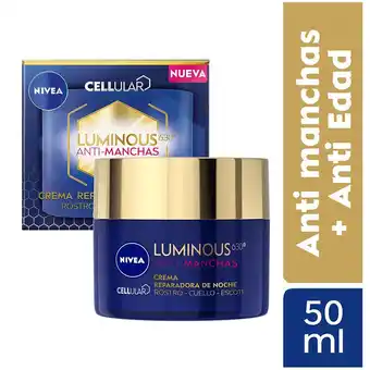 Tottus Nivea face luminous antimanchas contorno ojos 15ml oferta
