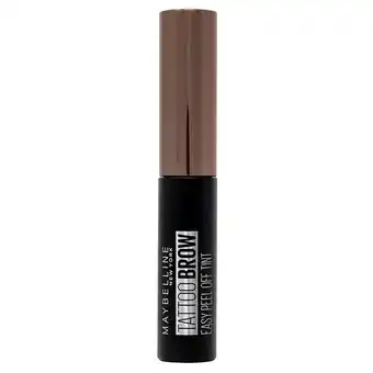 Tottus Tinta ceja tattoo brow peel off warm brown x 4.6g oferta