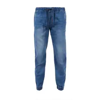 Tottus Jogger hombre talla s azul jean terry oferta