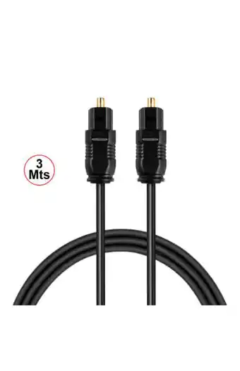 Tiendas EFE Cable optico 3m c/plastico oferta