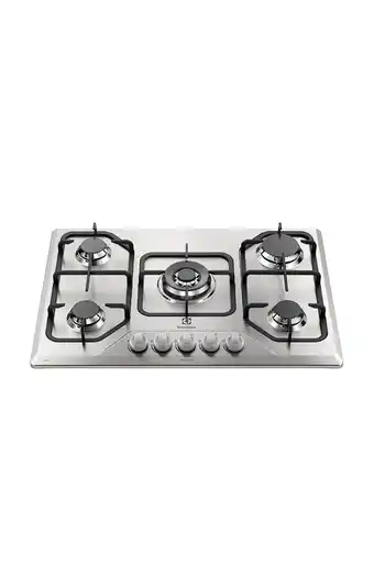 Tiendas EFE Encimera electrolux etgz30t0epui 5 quemadores oferta