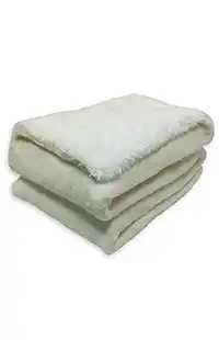Tiendas EFE Manta free home flannel crema c/sherpa oferta