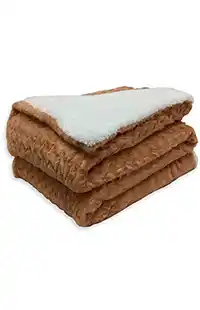 Tiendas EFE Manta free home flannel cobre c/sherpa oferta