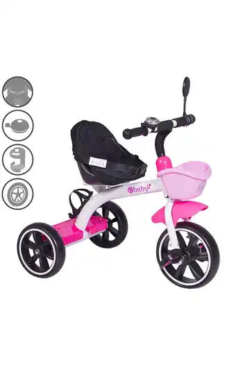 Tiendas EFE Triciclo pedal ebaby cenit 382 pink oferta