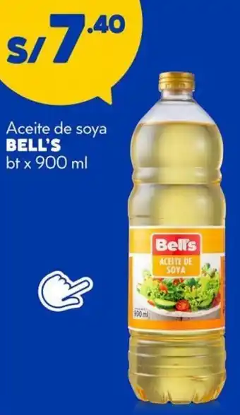 Mass Aceite de Soya Bell's 900ml oferta
