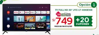 Tottus TV Full HD JVC 40" LT-40KB308 oferta