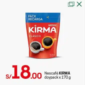 Tottus Nescafé Kirma Clásico Doypack 170g oferta