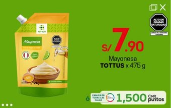 Tottus Mayonesa Tottus 475g oferta