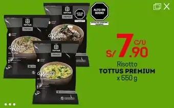 Tottus Risotto Tottus Premium 550g oferta