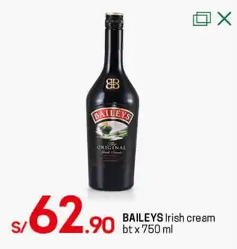 Tottus Baileys Irish Cream 750ml oferta