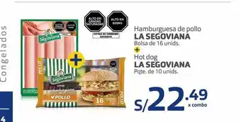 Makro Hamburguesas de pollo la segoviana x 16un oferta