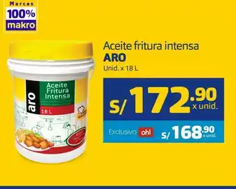 Makro Aceite fritura aro oferta