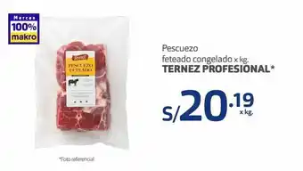 Makro Pescuezo feteado ternez x kg oferta