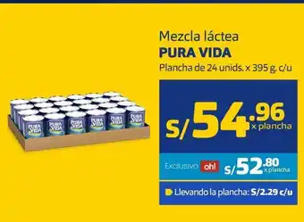 Makro Mezcla láctea pura vida oferta