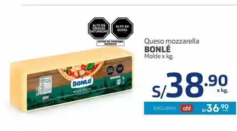 Makro Queso mozzarella bonlé oferta