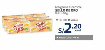 Makro Margarina sello de oro x 90 g oferta