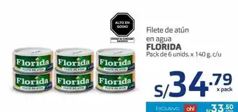 Makro Filete de atún en agua florida 6 un oferta