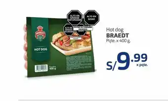 Makro Hot dog braedt x 400 g oferta