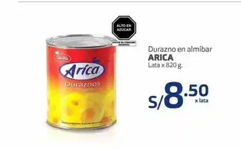 Makro Duraznos en almíbar arica x 820 g oferta