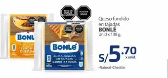 Makro Queso fundido bonlé x 136 g oferta